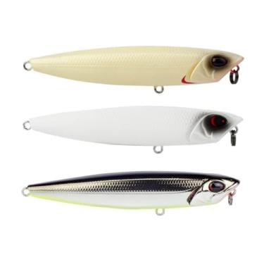 Imagem de Marine Sports, Kit 3 Iscas Artificiais Pesca Superfície Marine Sports Pro Slider 115 11,5cm 22g Cor:Kit 3