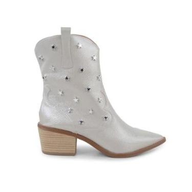 Imagem de Bota Feminina Suzana Santos Western Oyster Branca Off - 4273-Feminino