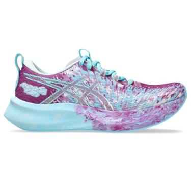 Imagem de Tênis Asics Noosa Tri 16 Feminino Original Entressola FF BLAST™ PLUS, Sistema de Orientação 3D (Bold Magenta Cool Grey, BR, Adulto, Numérico, 39)