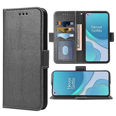 Imagem de WWAAYSSXA Compatível com OnePlus 8T OnePlus8T Plus 5G capa carteira alça de pulso capa flip capa suporte cartão capas para celular para One Plus8T On 1 Plus 8Tplus 1plus 8T+ One+ 1+ 1+1+8T Pro G5