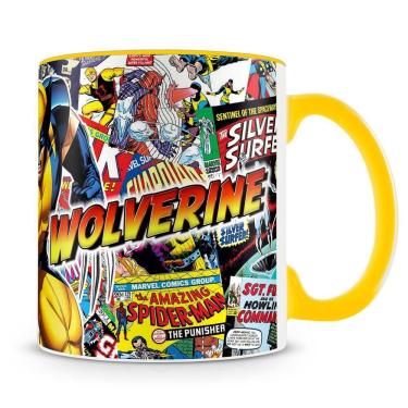 Imagem de Caneca Personalizada Wolverine Quadrinhos