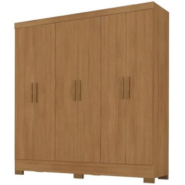 Imagem de Roupeiro/Guarda-roupa Rodial Lancaster Gr6065g 6 Portas 3 Gavetas 200,5x162x40cm
