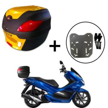 Imagem de Baú Awa Proos 41 litros com Suporte para baú superior para PCX 2013/20
