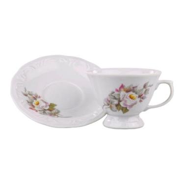 Imagem de Xicara Para Chá 190ml Avulsa Pomerode Eterna Porcelana Schmidt