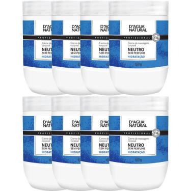 Imagem de 8 Creme Massagem Corporal Neutro  650G Dagua natural - D'Água Natural