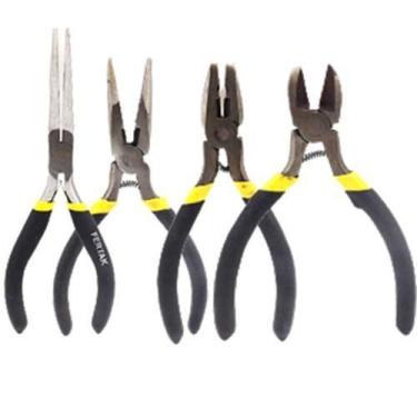 Imagem de Jogo 4 Mini Alicates Eletrônica Bijuterias Artesanato Fertak, Profissi