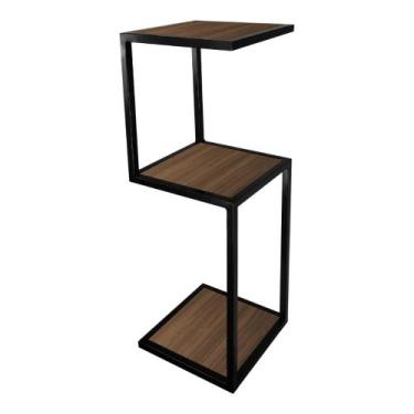 Imagem de Prateleira em S Decorativa P/ Quarto Sala Escritório Sierra - Loja da 