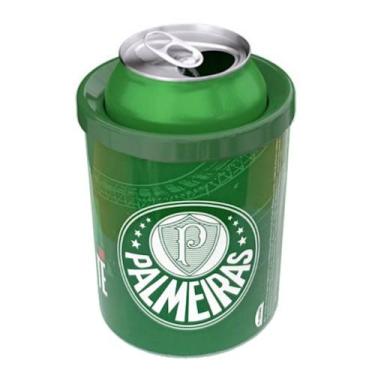 Imagem de Porta Latas de Cerveja Refrigerante 350ml Palmeiras Verdão - Plasútil,
