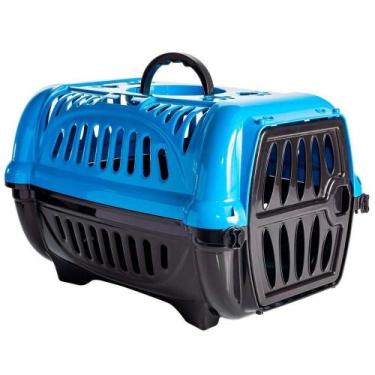 Imagem de Caixa De Transporte Número 1 Cães Gato Coelho ul Jel Plast - Shop Mais