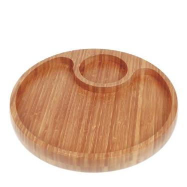 Imagem de Gamela Bamboo com 2 Divisórias - MOR