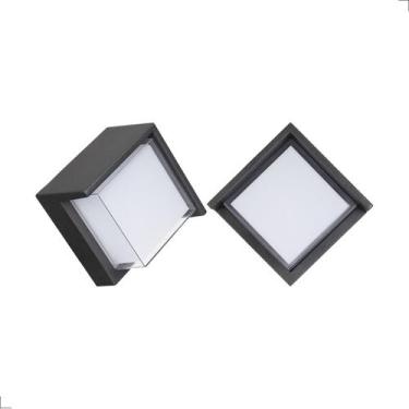 Imagem de Kit 2 Arandelas Áreas Externas E Internas Mini Iglu 8W 3000K Bivolt IP