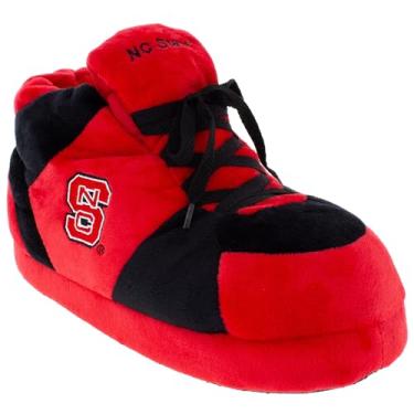 Imagem de Comfy Feet Pantufas de tênis originais, Nc State Wolfpack, 8-10 Women/7-9 Men