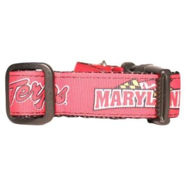 Imagem de Coleira para cachorro NCAA Maryland Terrapins (cor do time, grande)