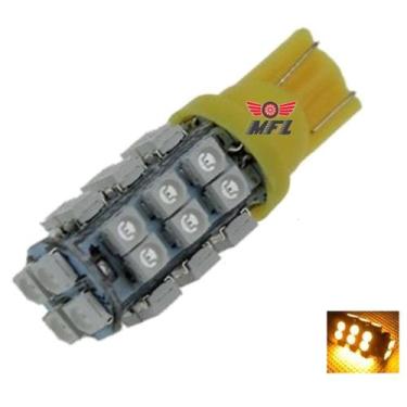 Imagem de Lampada t10 28 led w5w amarelo 12v - MFL