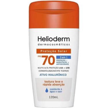 Imagem de Protetor Solar Helioderm Corporal Fps 70 120ml - Helioderm