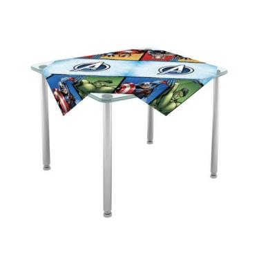 Imagem de 4 Toalhas Plástica Mesa Convidados Festa Vingadores Avengers 100 x 100