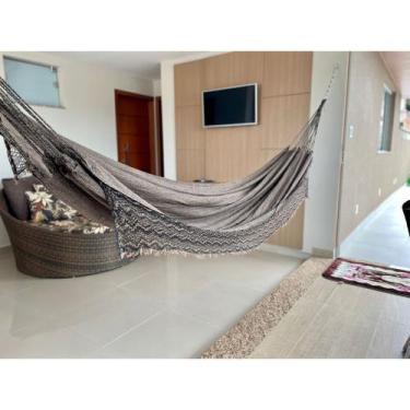 Imagem de Rede de Dormir Casal Bucho de Boi Luxo Grande Reforçada Varias Cores 4