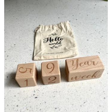 Imagem de Mesversário Hello World - Cenário para Fotos do seu Bebê - Ouibazar