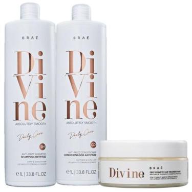 Imagem de Kit BRAE Divine Hidratacao Capilar (3 Produtos) - BRAÉ