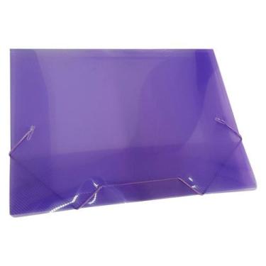 Imagem de Pasta Com Aba e Elástico Mini Lilás, Pct. c/ 10 Unidades - ACP - 1020L