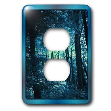 Imagem de 3dRose lsp_36463_6 Tampa de tomada Another Lush Forest 2