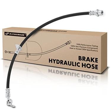 Imagem de A-Premium Mangueira hidráulica de freio de passageiro dianteiro compatível com modelos selecionados Toyota e Lexus - Avalon 1997-2004, RX300 2001-2003, Solara 1999-2003 - Substituição # 9008094033