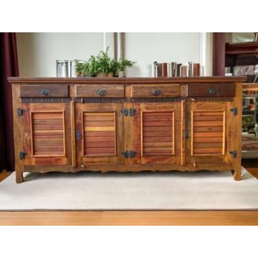 Imagem de Buffet Arcaz 2m Sala de Jantar Madeira de Demolição - Empório Arte e M