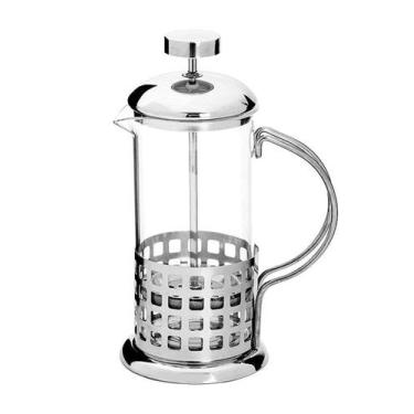 Imagem de Cafeteira Prensa Francesa Vidro Inox, Cremeira, Chaleira, Cafeteira, F