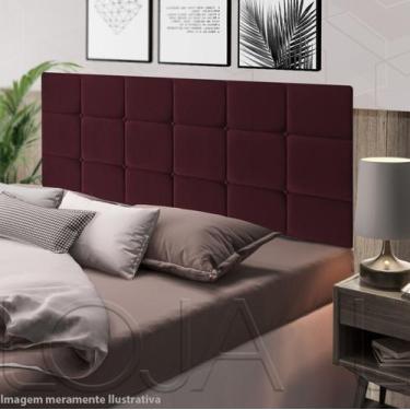 Imagem de Cabeceira Suspensa Almofada Cama Solteiro 90 cm Calipha - Magazine L, 