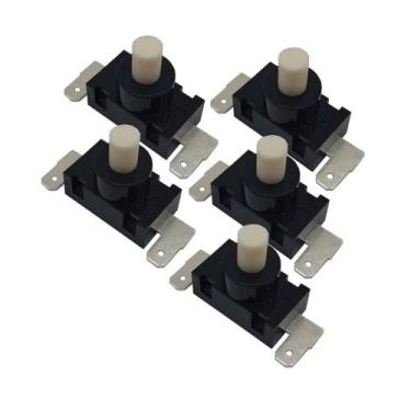 Imagem de Kit com 5 Botão Interruptor Chave Liga Desliga para Aspirador WAP Ambi
