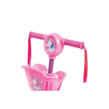 Imagem de Patinete 3 Rodas com Cesta Play&Fun Rosa