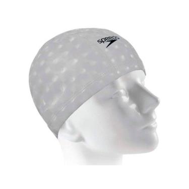 Imagem de Touca de Natação Comfort 3d Cap Speedo 528850, Cinza prata, UN