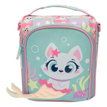 Imagem de PUKET - Lancheira Térmica Diferenciada Puket Pet Sereia Verde