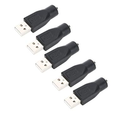 Imagem de Adaptador USB Masculino PS/2 Conversor Adaptador de Interface de Teclado e Mouse para Uso Conveniente