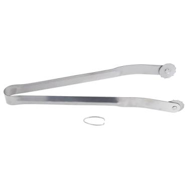 Imagem de Pinça para Grelhar Linguiça para Churrasco, Pinça para Virar Linguiça para Churrasco para Cozinhar, Pinça para Grelhar para Churrasco de Metal Em Aço Inoxidável Pinça para