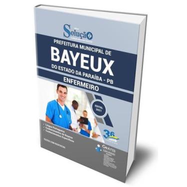 Imagem de Apostila Prefeitura de Bayeux - PB - Enfermeiro - Editora Solução
