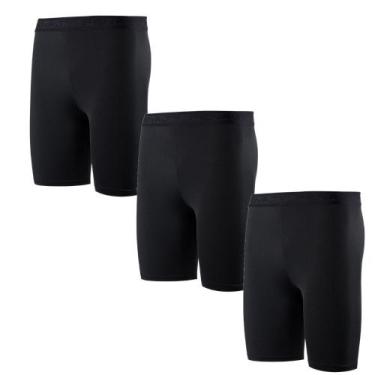 Imagem de Kit 3 Bermudas Térmica Esportiva Proteção Uv Penalty, G