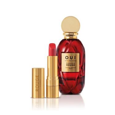 Imagem de Kit O.U.i Paradis Rouge & Rouge Luxe - Eau de Parfum 75ml + Batom 3,5g