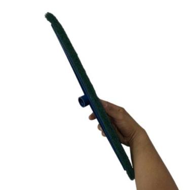 Imagem de 02 unid Rodo Esfregão GRANDE Esponja Abrasiva Refil Limpeza Pesada - M