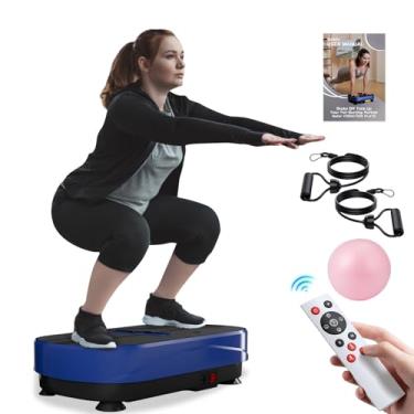 Imagem de Natini Máquina De Exercício De Placa Vibratória, Placa Vibratória Para Drenagem Linfática, Plataforma De Fitness De Vibração Para Treino De Corpo Inteiro, Alívio De Dor E Perda De Peso E Tonificação