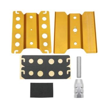 Imagem de Estação de Reparo de Metal para Carros RC 1/10, 1/8 e 1/12, Dourado