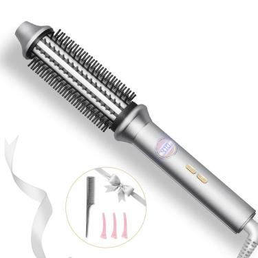 Imagem de Escova térmica Avvnee Hot Curling Iron Brush de 1,26 polegadas