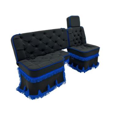 Imagem de Jogo Sofá Cama Caminhão Mb Bicudo 709 710 712 912 914 - DUARTE ESTOFAR