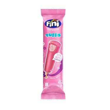 Imagem de Picolé Tutti-Frutti Tubes Fini 45g Nestlé Azedinho