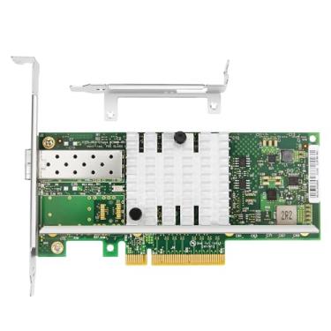 Imagem de SAPGRC Placa de rede PCIe, adaptador de rede Ethernet de 10 GB, PCI Express X8, conversor de adaptador de porta SFP+, com chip Intel 82599EN para Windows/Windows Server/Linux, compare com Intel