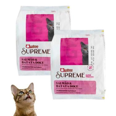 Imagem de Kit c/2 quatree supreme g ad salmão 1kg