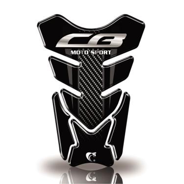 Imagem de Protetor De Tanque Adesivo Moto Honda Cb Twister 250 Carbono