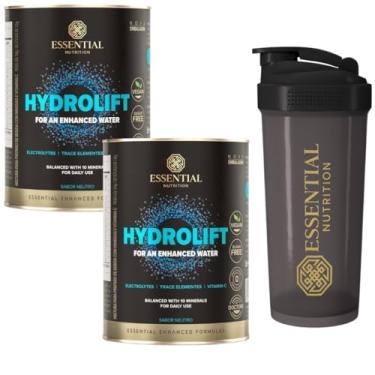 Imagem de Combo Essential Nutrition - 2x Hydrolift Eletrólitos minerais ativos - Sabor Neutro + Coqueteleira Oficial