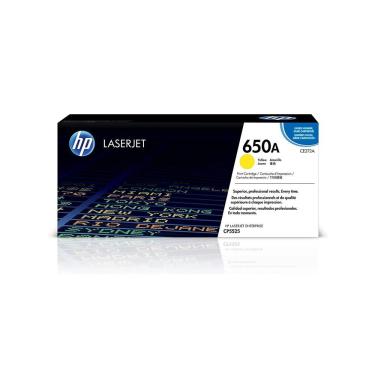 Imagem de Cartucho De Toner Hp Laserjet 650a Amarelo 15k Ce272a Original