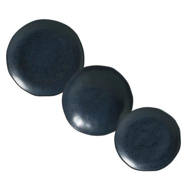 Imagem de Jogo De Pratos 18 Peças Orgânico Night Blue Porto Brasil